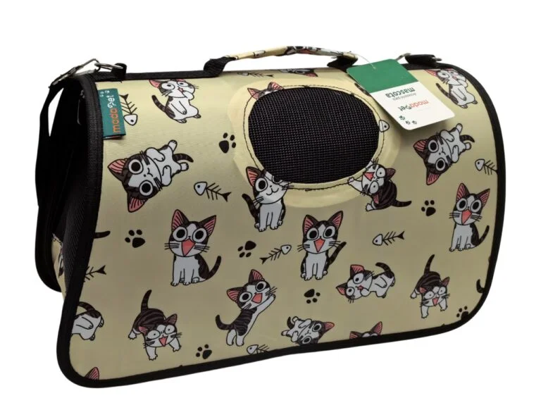 Bolso tela con cierre importado N-2 (48x28cm)