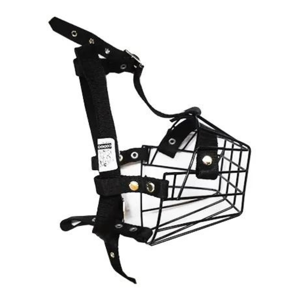 Bozal canasta alambre Epoxi para ovejero