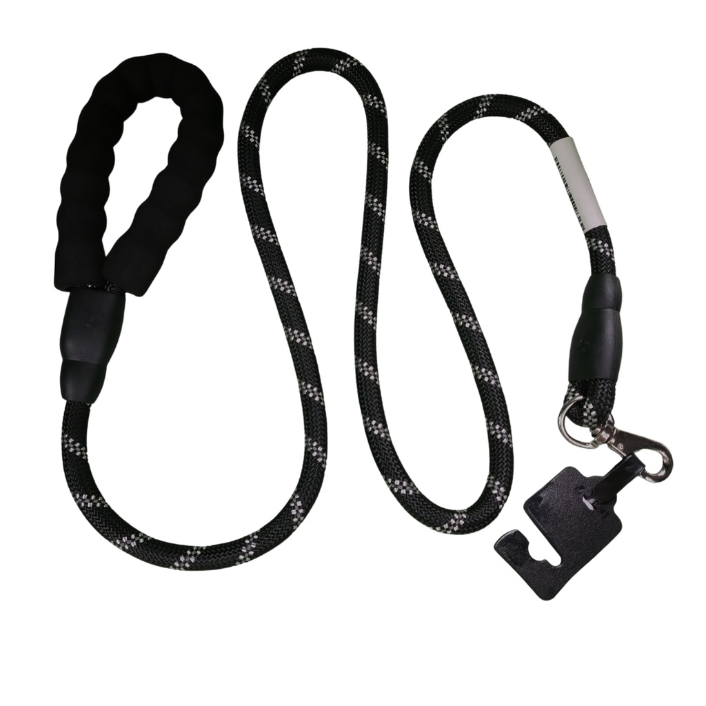 Correa alpinista larga reflex mango de goma 15mmx140cm