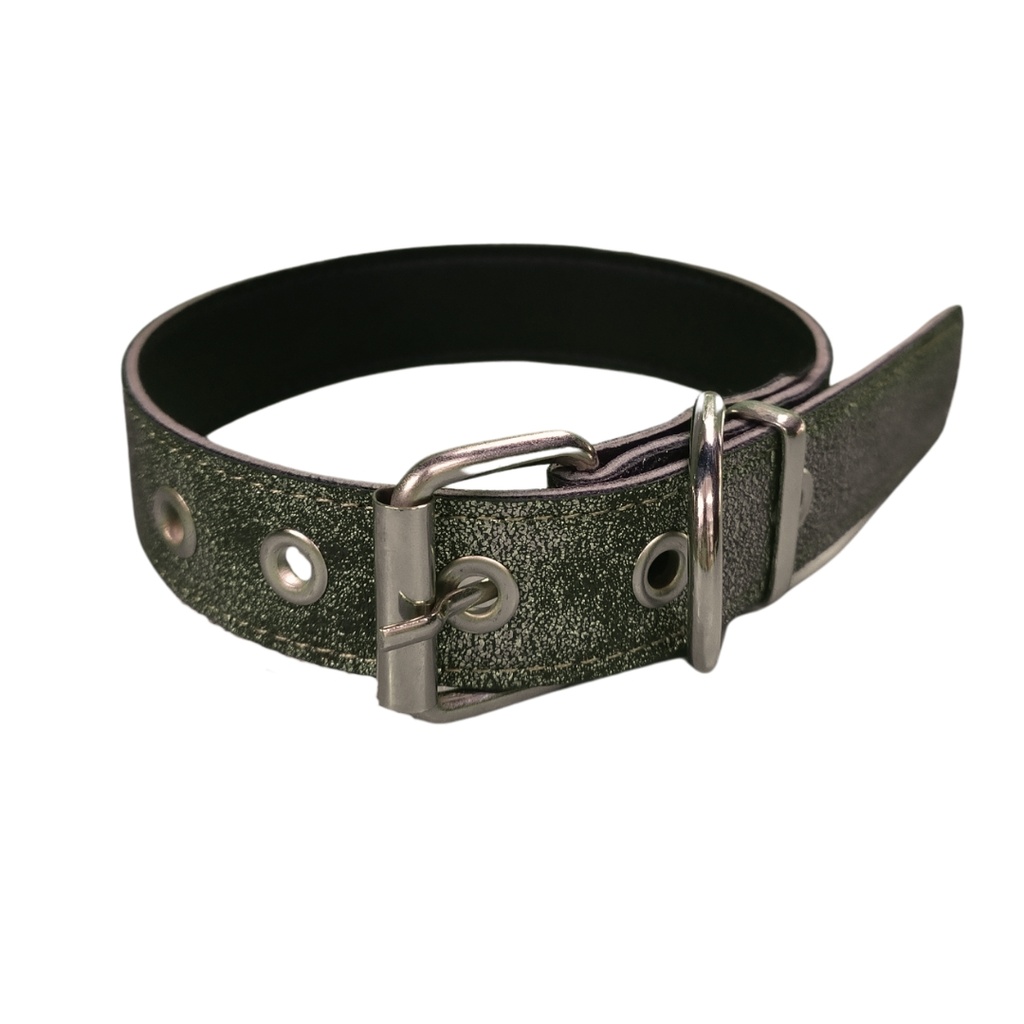 Collar cuero perro mediano fantasia 45cm (LUR)