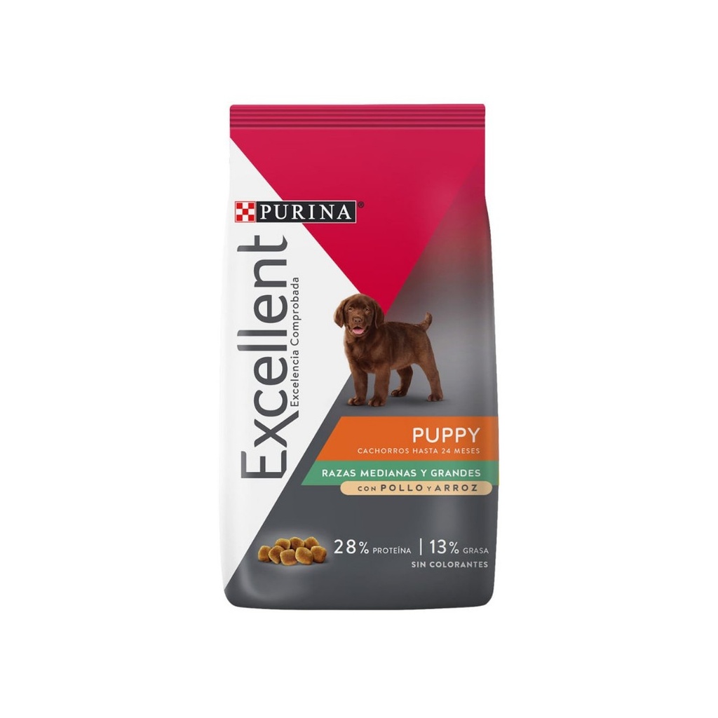 Excellent Dog Puppy C&R Med Gr x 3kg