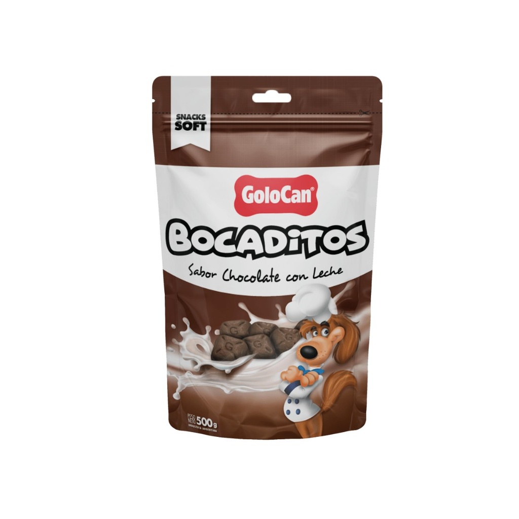 Golocan bocadito fino chocolate con leche x 500gr