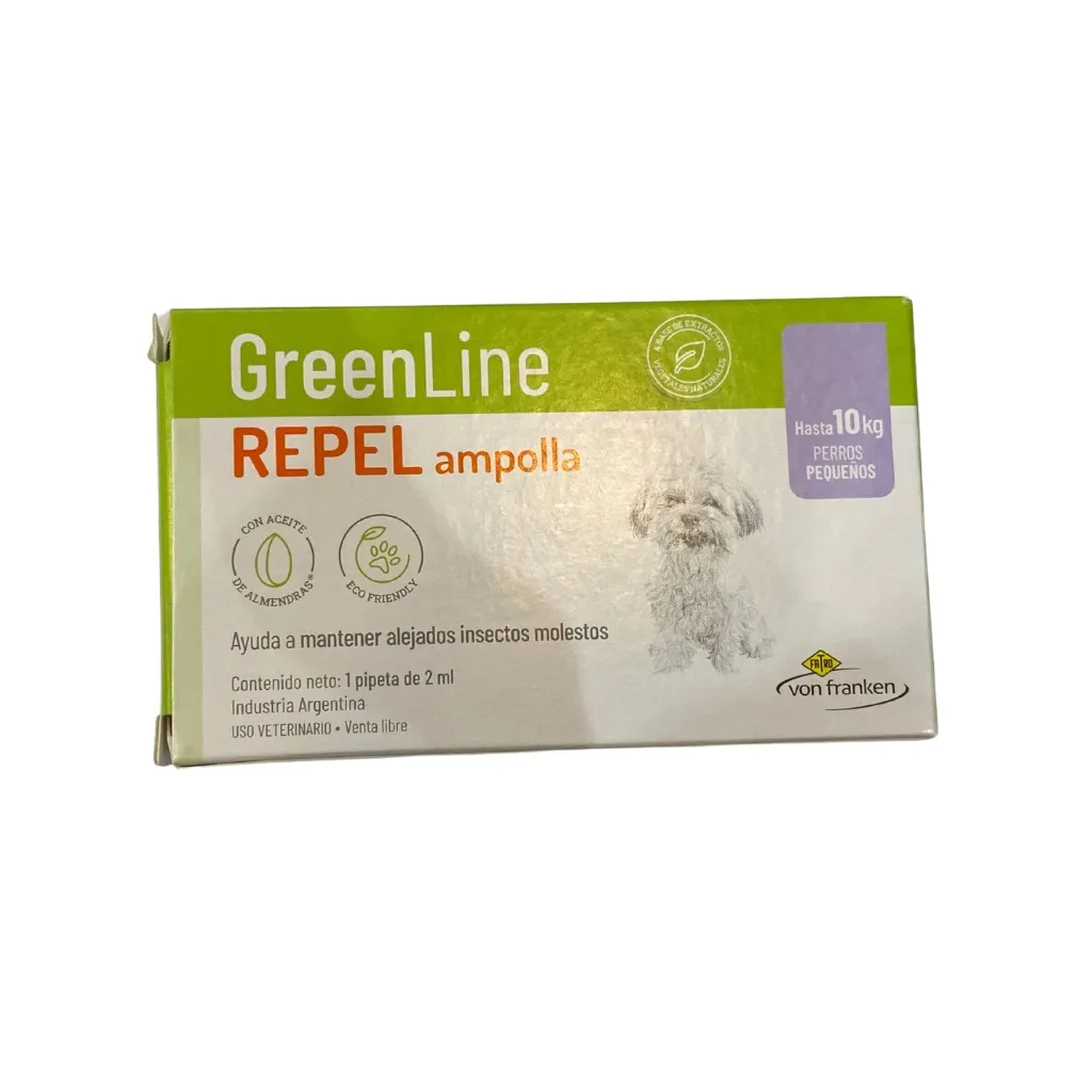 Greenline Repelente Ampolla Perros 0-10kg