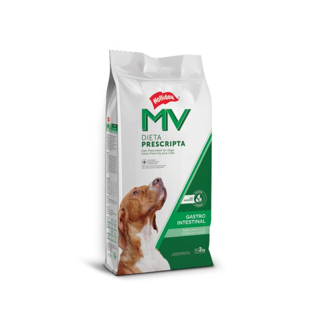 MV Holliday Dog Gastrointestinal x 2kg