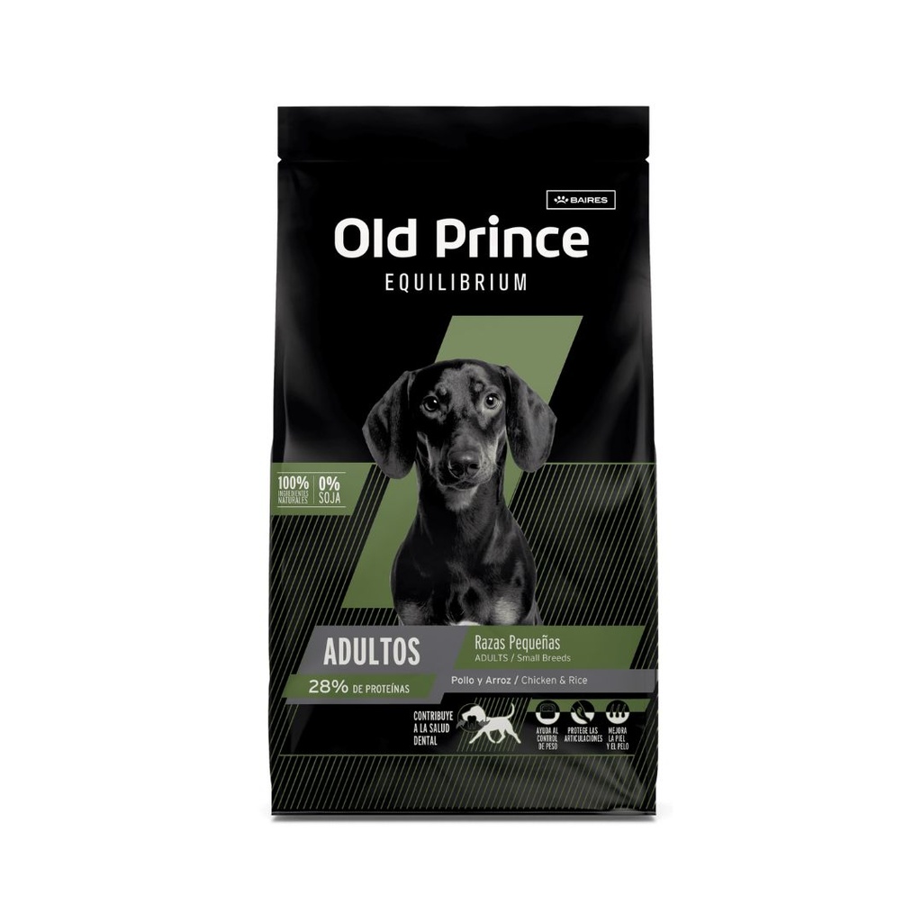Old Prince Equilibrium Perro Adulto Mordida Pequeña x 15kg