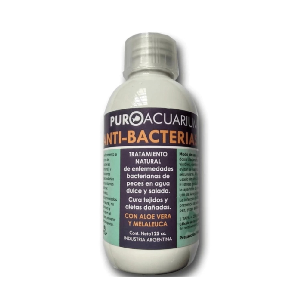 PuroAcuarium Antibacterias x 125cc