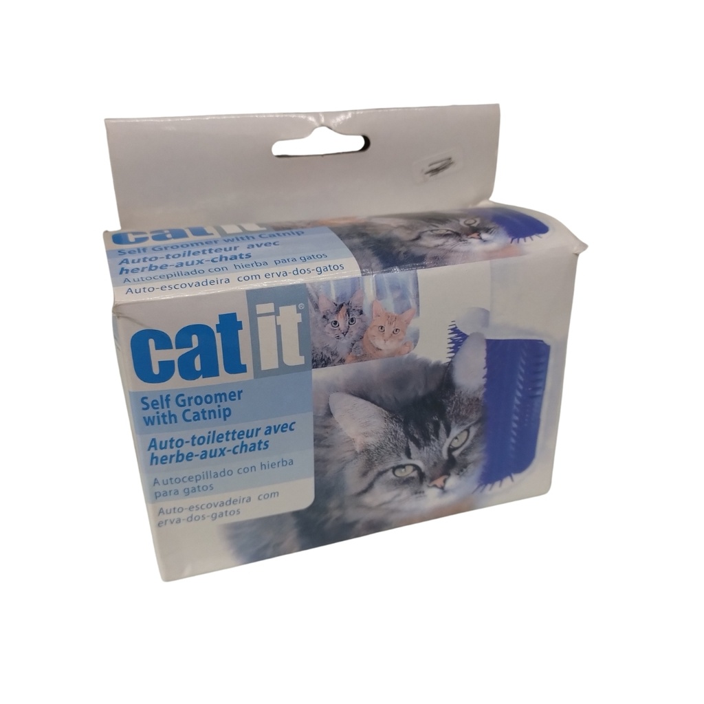 Rascador esquinero Catit con hierba gatera