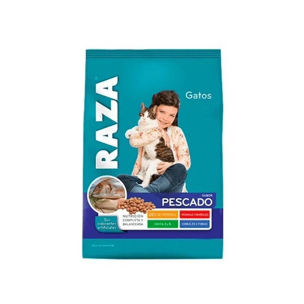 Raza Cat Pescado x 10kg