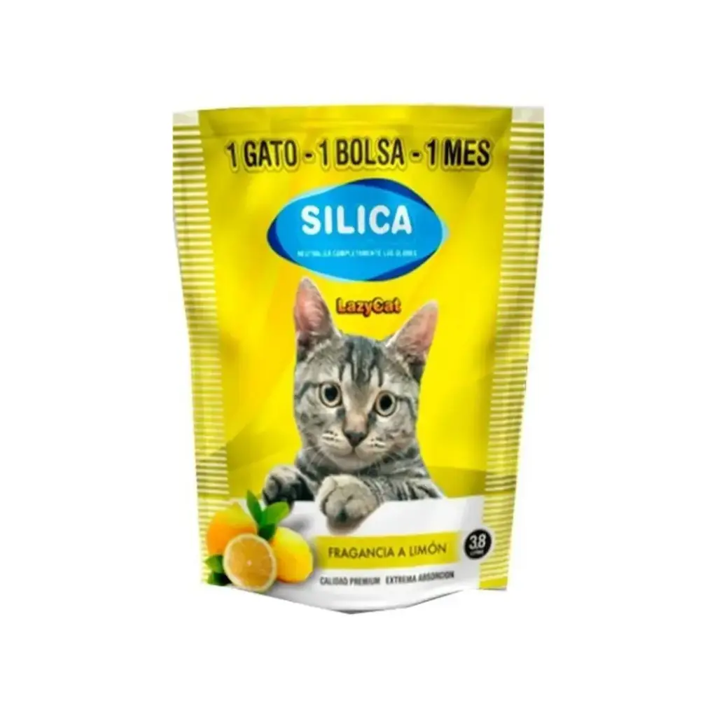 Silica Lazy Cat Limón x 3,8lts