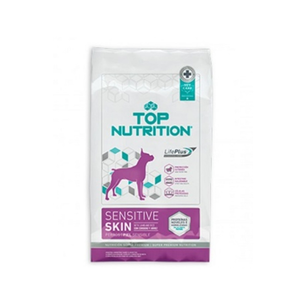 Top Nutrition Dog Piel Sensible x 3kg