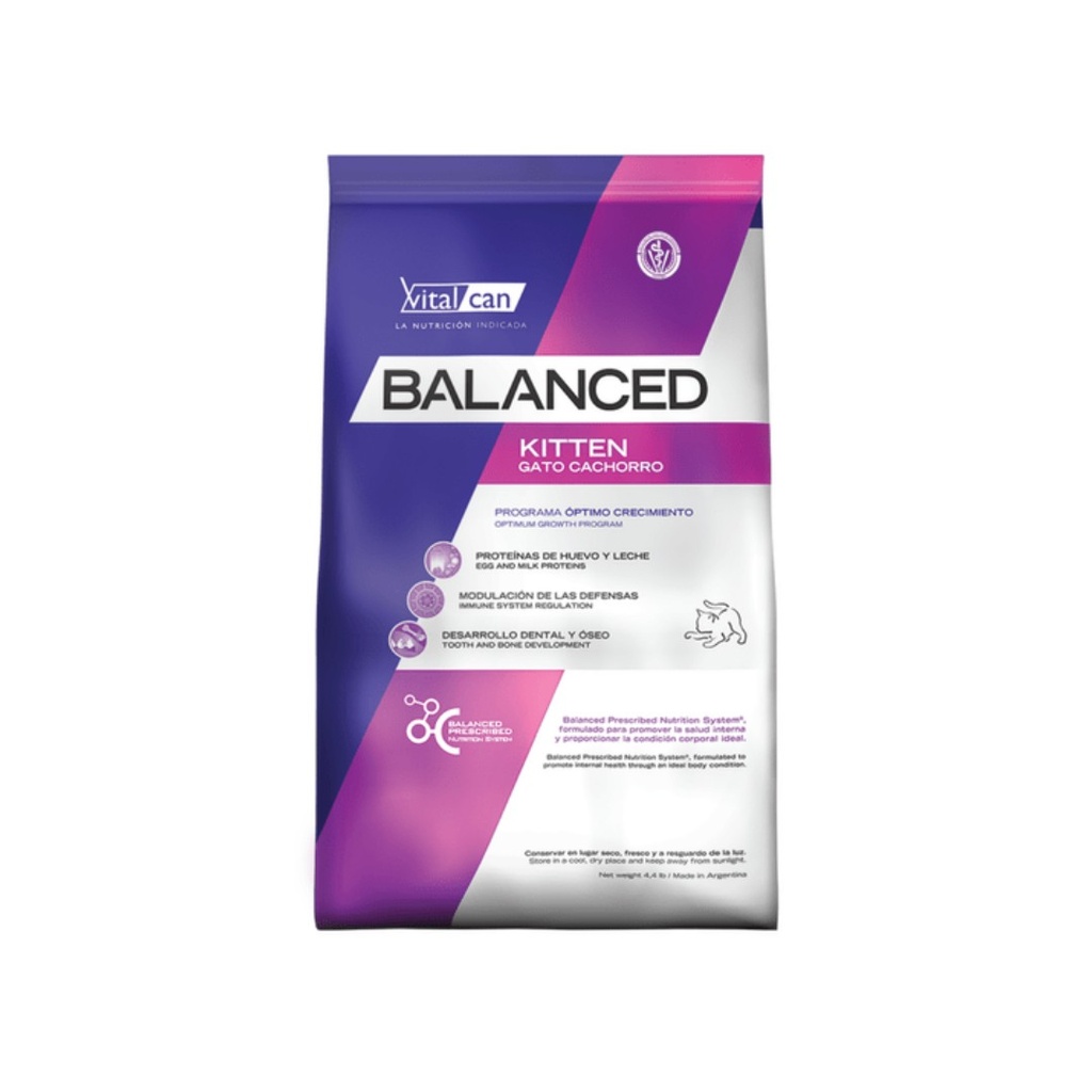Vital Balanced Cat Kitten x 2kg
