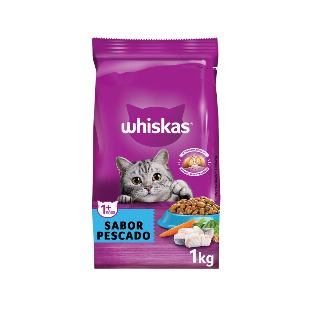 Whiskas Cat Adulto Pescado x 10kg
