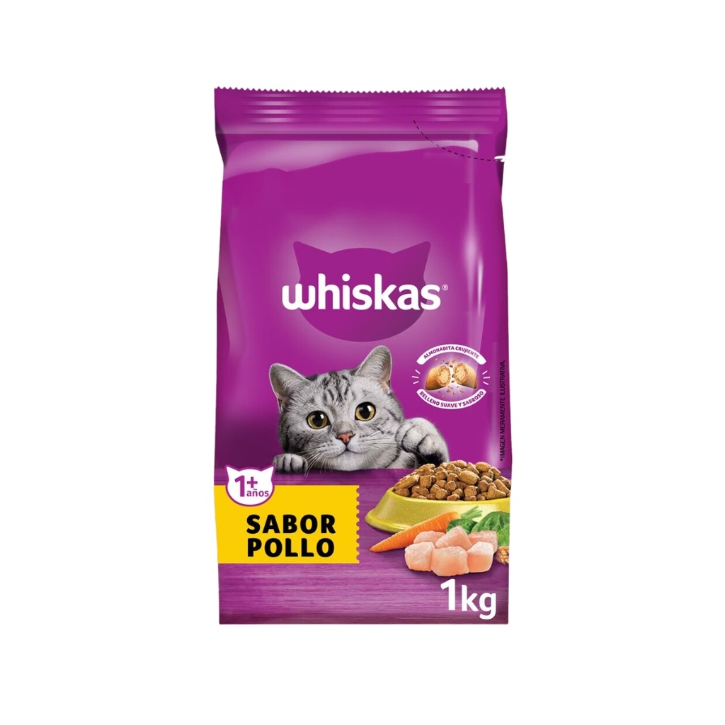 Whiskas Cat Adulto Pollo x 10kg