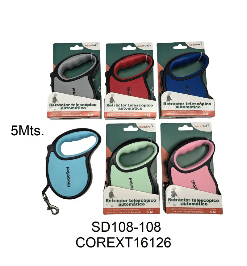 Correa extensible Modapet 5mts