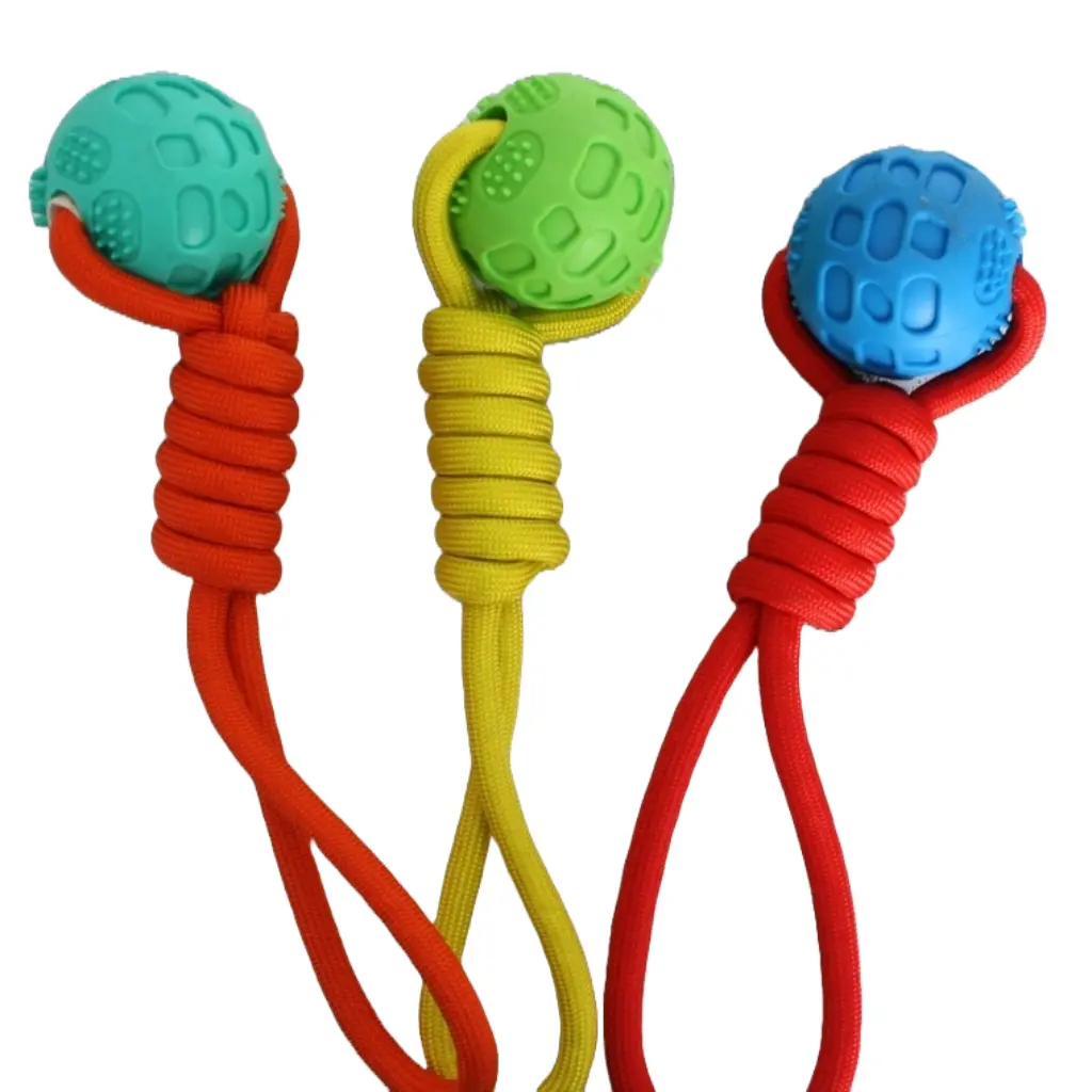 Soga mango con pelota de silicona