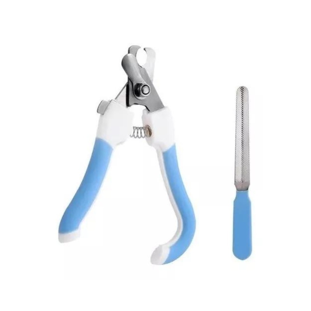 Alicate cortauñas grande con lima