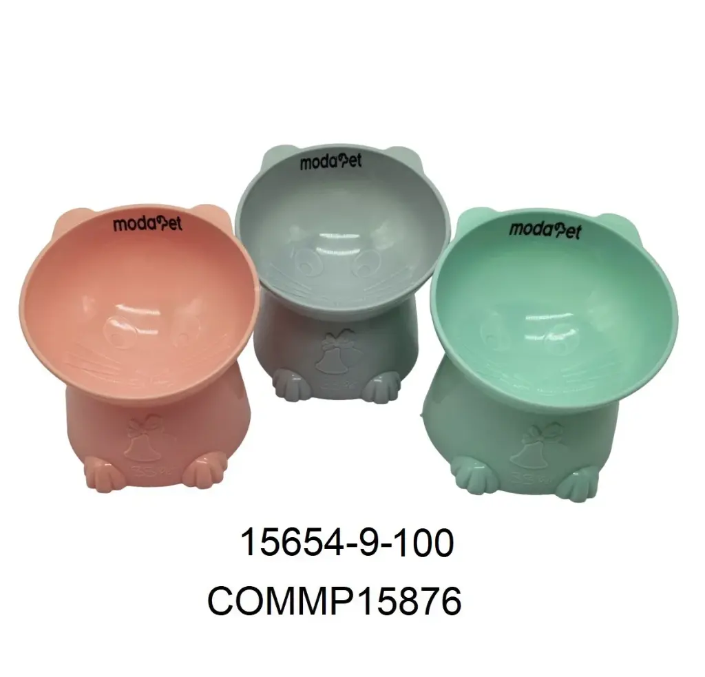 Comedero gatito con altura