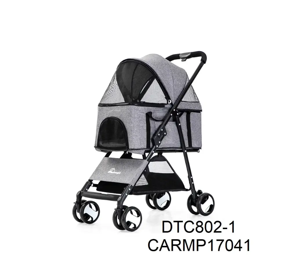 Cochecito plegable transportadora para mascota