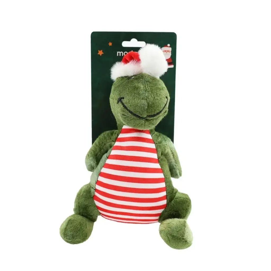 Juguete de peluche navideño dinosaurio