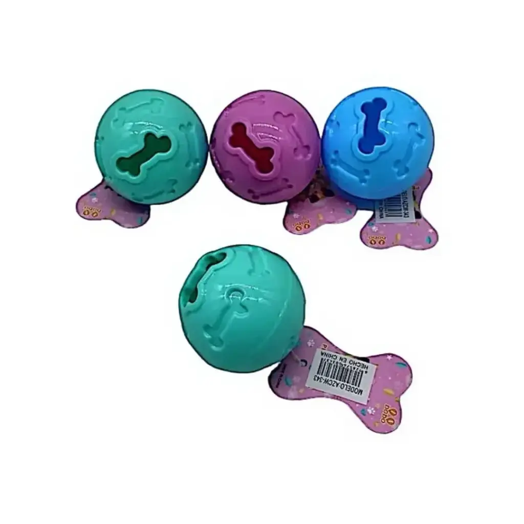 Pelota de goma dosificadora 