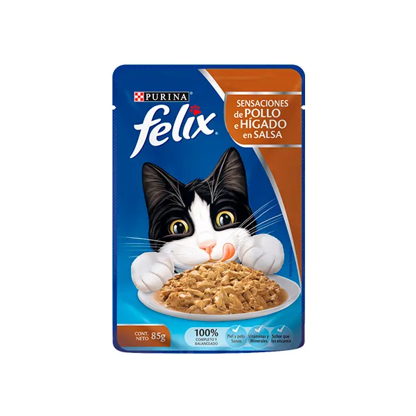 Pouch Felix Pollo 85g 