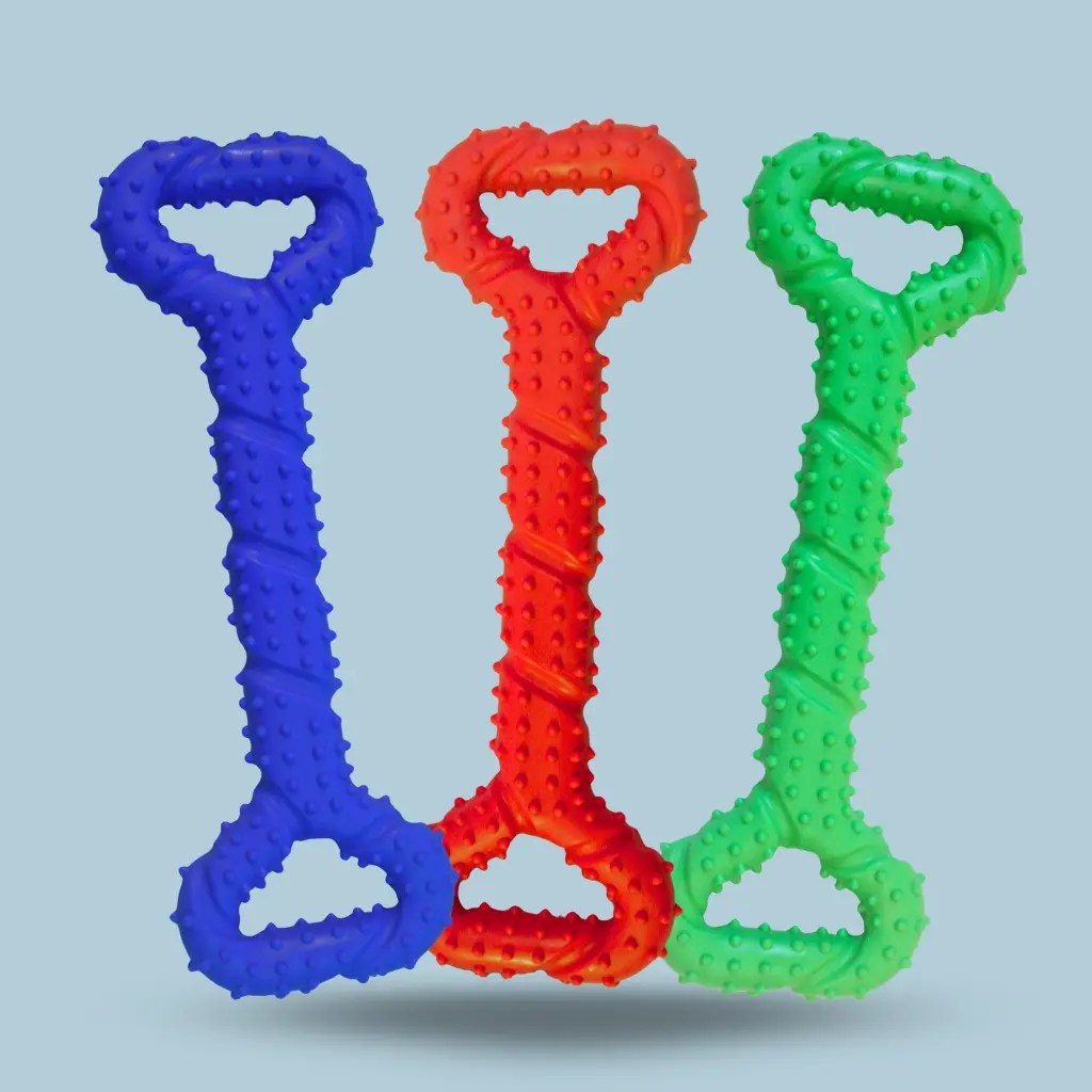 Juguete mordillo hueso largo