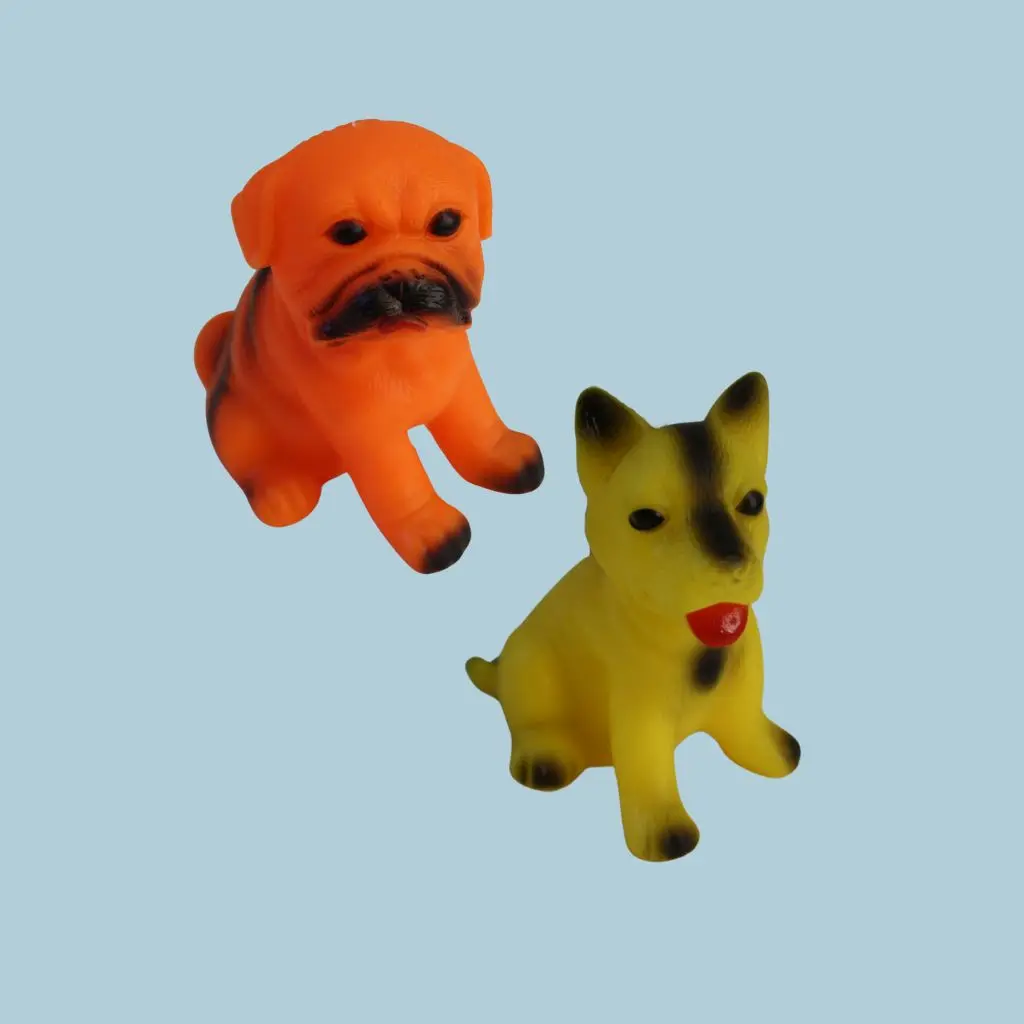 Perrito de goma chifle