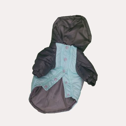[240L] Campera impermeable con capucha L