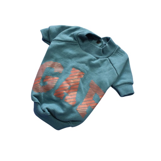 [GAP7] Camperita de frisa estampada N-7 43cm