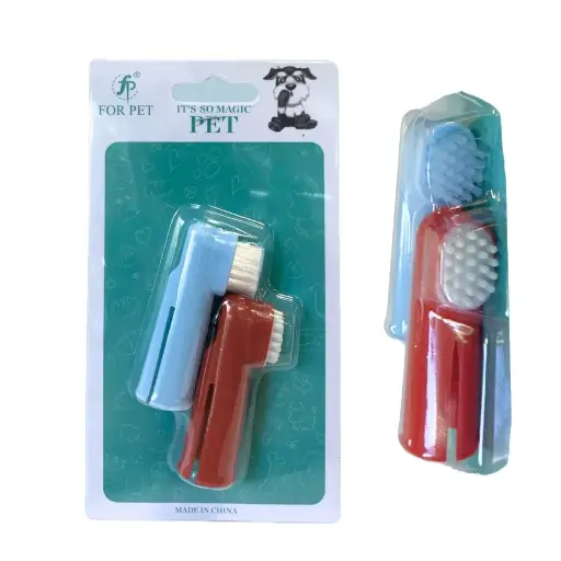 [CED02] Cepillo dental para dedos x 2 unidades