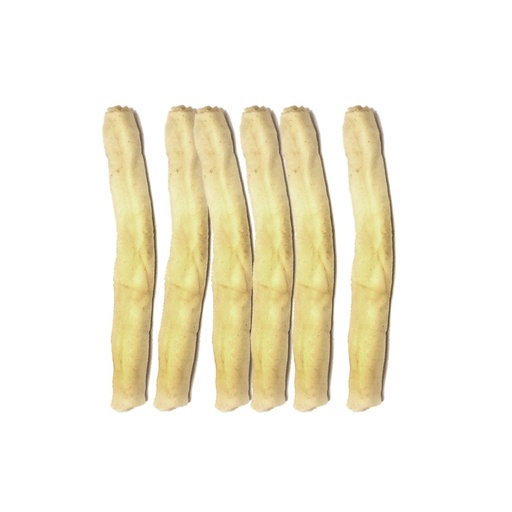 [GRISIN] Grisin de cuero blanco 7/8'' x 6 unidades