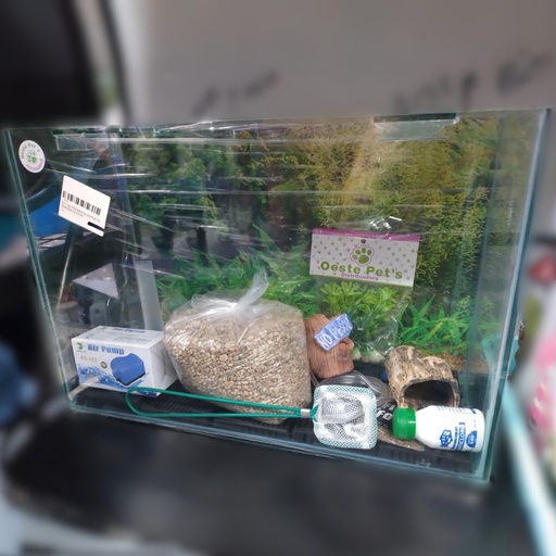 [KIT80] Kit de pecera completo 80x35x20cm 4mm