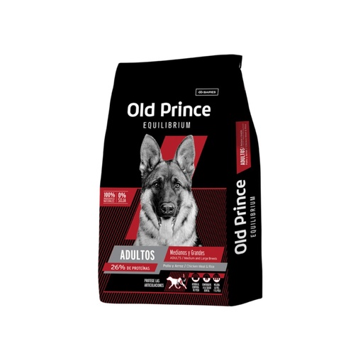 [6444] Old Prince Equilibrium Perro Adulto Med & Gr x 20kg