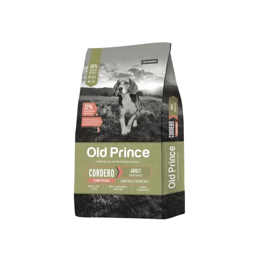 [6051] Old Prince Dog Cordero Adult Small x 3kg