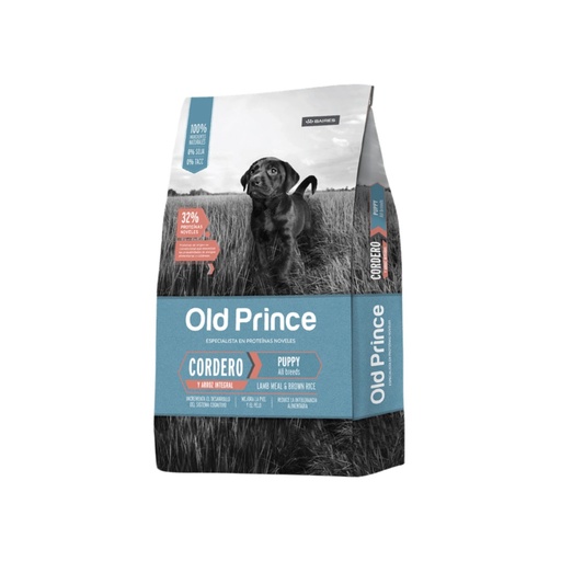 [6013] Old Prince Dog Cordero Puppy Med y Gr x 15kg