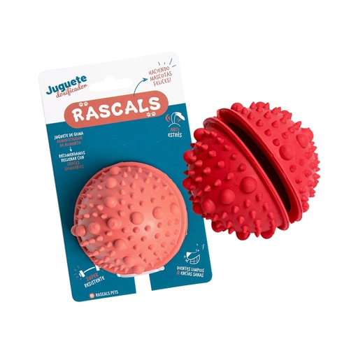 [JUP75799] Pelota con pinches dosificadora Rascals