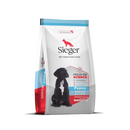 [03-09-01-12] Sieger Dog Puppy Medium & Large Breed x 15kg