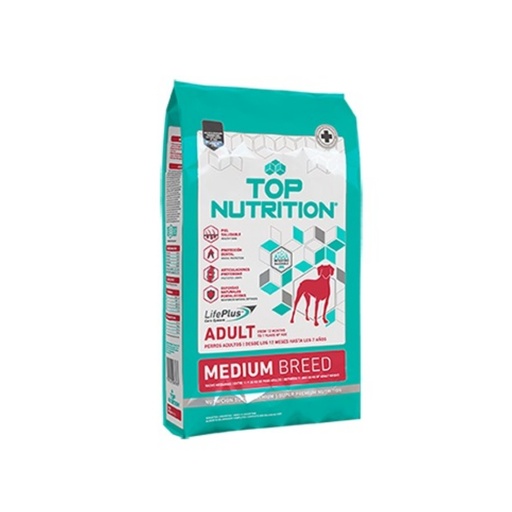 [2508] Top Nutrition Dog Adult Medium x 3kg