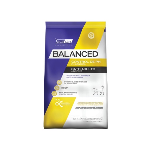 [21714] Vital Balanced Cat PH x 7,5kg