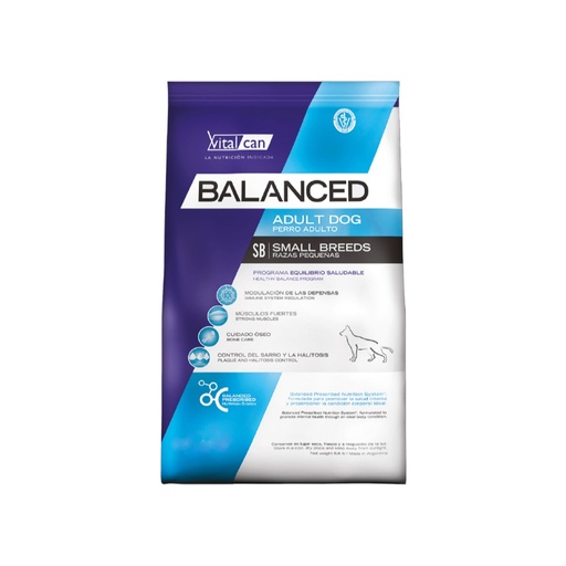 [11727] Vital Balanced Dog Adult Small x 3kg