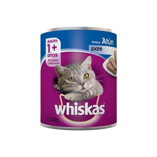 [WLAA0034] Lata Whiskas Atún Adulto x 340gr