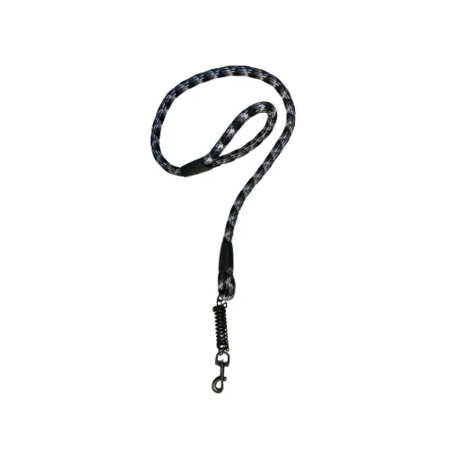 [8672240703175] Correa soga con resorte negro