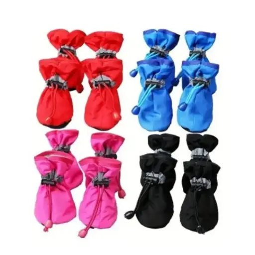 [2258346416544] Botitas de tela reflectiva Talle 4