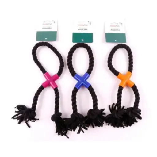 [6968222120811] Hueso de algodón negro con cruz