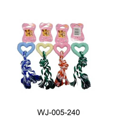 [6856586680051] Mordillo corazon y soga