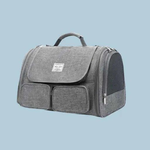 [8666250303548] Bolso transportadora premium apto avión 45x28x30