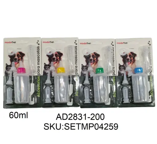 [6937240704259] Set mamadera para mascotas 