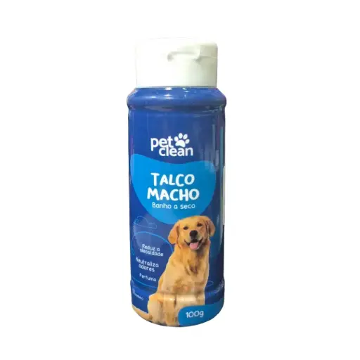 [BSTMCHPETCLN] Baño seco en talco para macho Pet Clean
