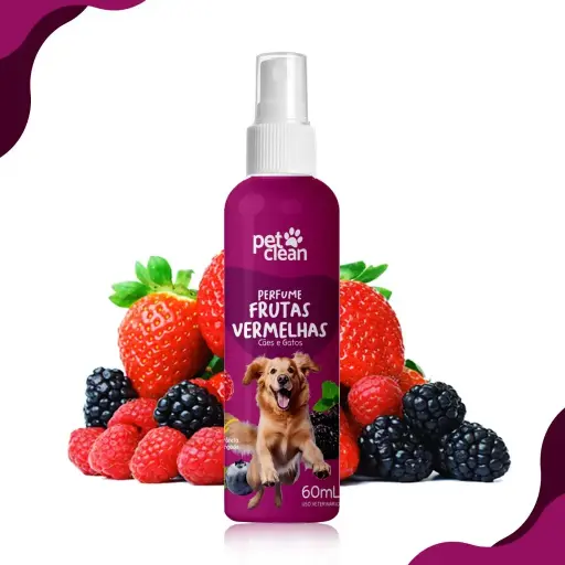 [PFMFRRJPETCLN] Perfume de frutos rojos Pet Clean x 60ml