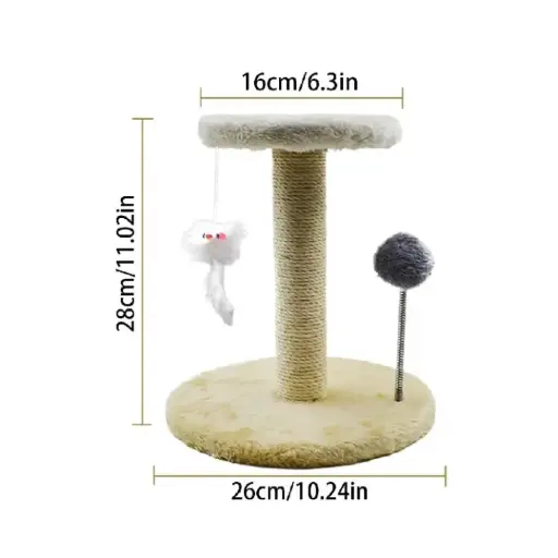 [6937250409168] Rascador torre 28cm